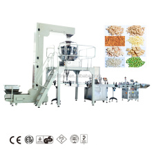máquina de enchimento e pesagem de frutos secos de nozes